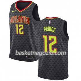 Canotte Uomo Atlanta Hawks Taurean Prince 12 Nike 2017-18 Nero Swingman